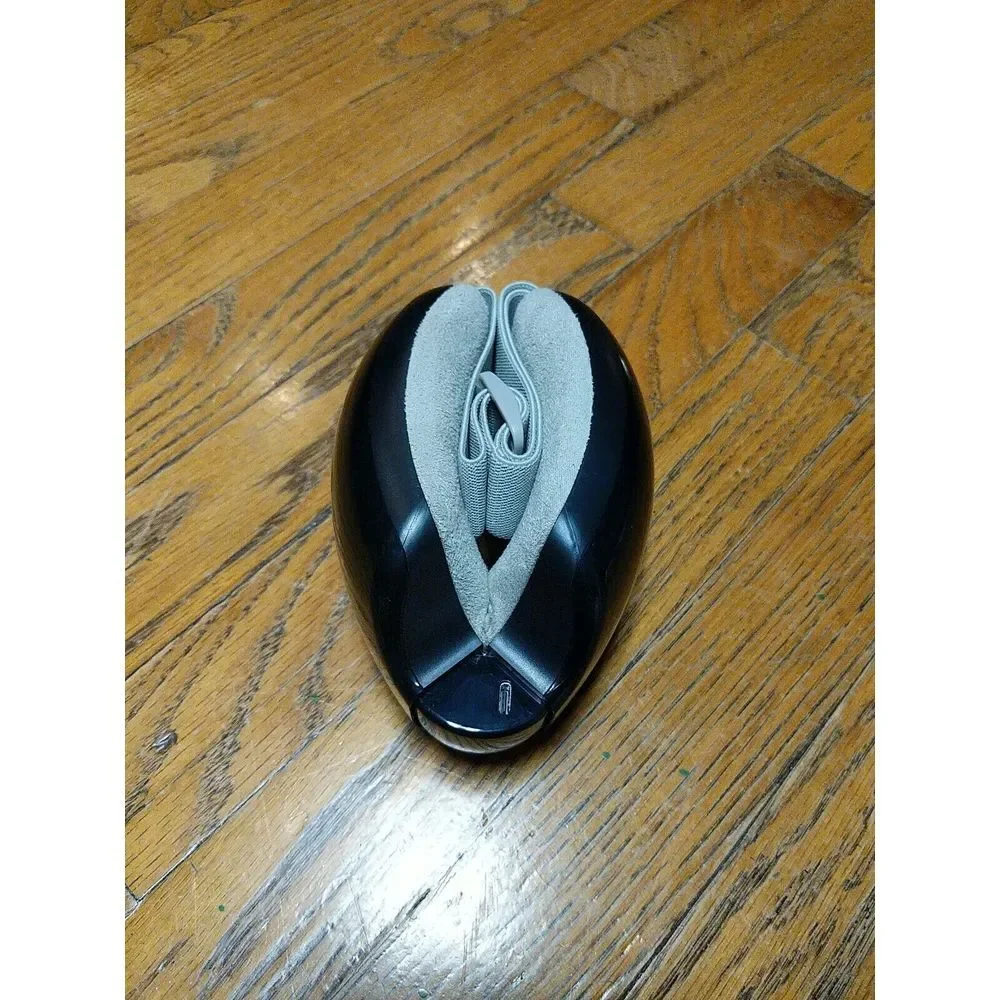 Eyeology Eye Massager with Heat, Vibrating‎ Eye Mask for Fatigue Relief Black